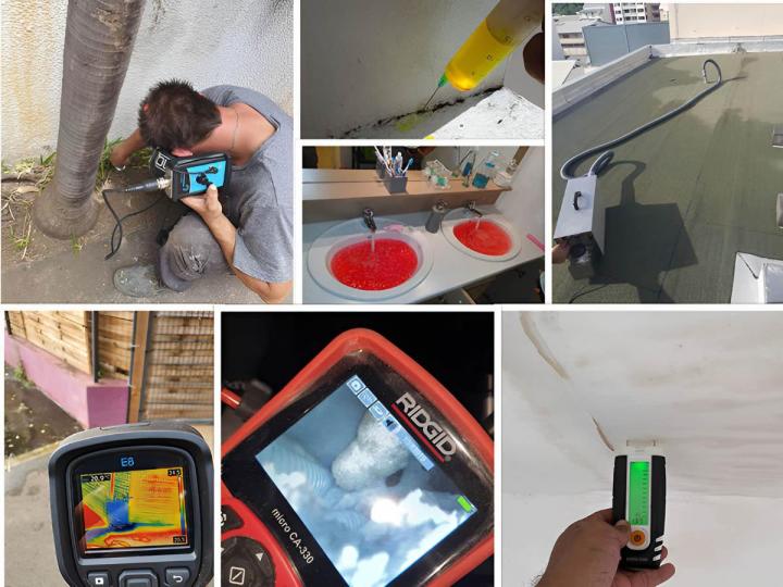 Recherche de fuites non destructive La Réunion